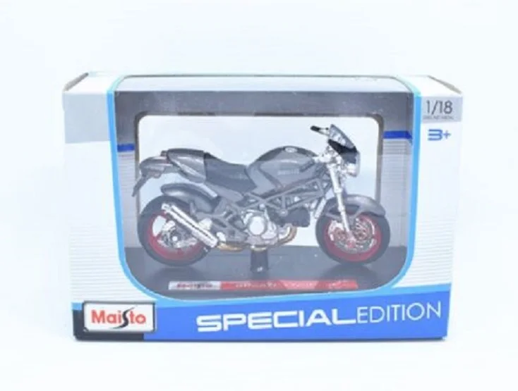 Мотоциклетный велосипед Maisto 1:18 Ducati Monster S4 модель под давлением игрушка новинка в