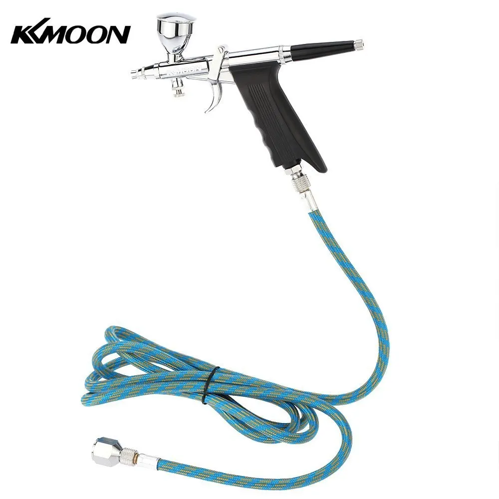 

Double Action Airbrush comperssor Kit Spray Gun Air Brush Set with Hose 3 Tips/Cups body Paint Spray Model for Nail Tool Tattoo