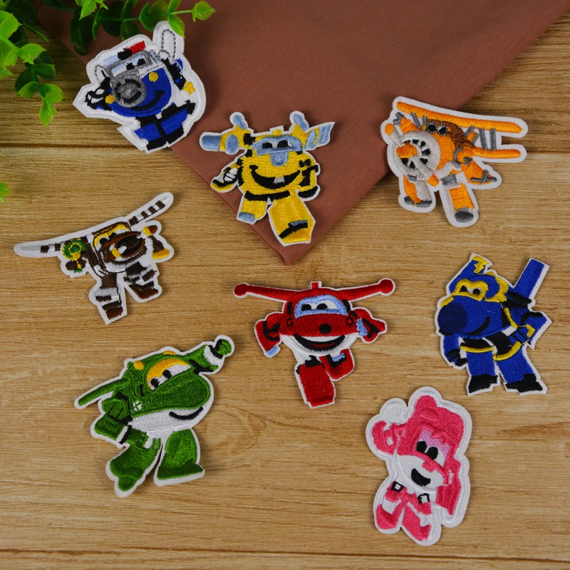 

Yicai 1 PCS small cute animal embroidery patch iron on patches for clothing