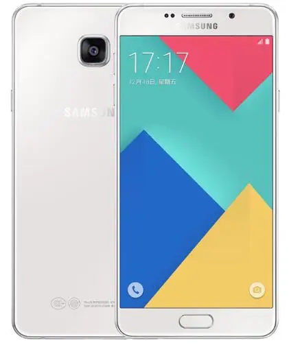 Samsung Galaxy A7 A7100 мобильный телефон Dual Sim 5," 3 ГБ ОЗУ 16 Гб ПЗУ 13MP 4G LTE восьмиядерный смартфон с отпечатком пальца - Цвет: White