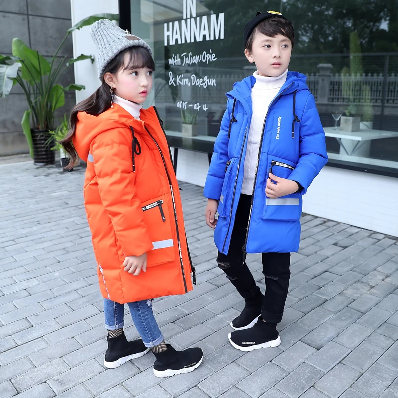 

SAILEROAD 5-13Year Fashion Children's Down Parkas Jackets Coats White Duck Down Girls Warm Winter Coat Jacket Children Outerwear