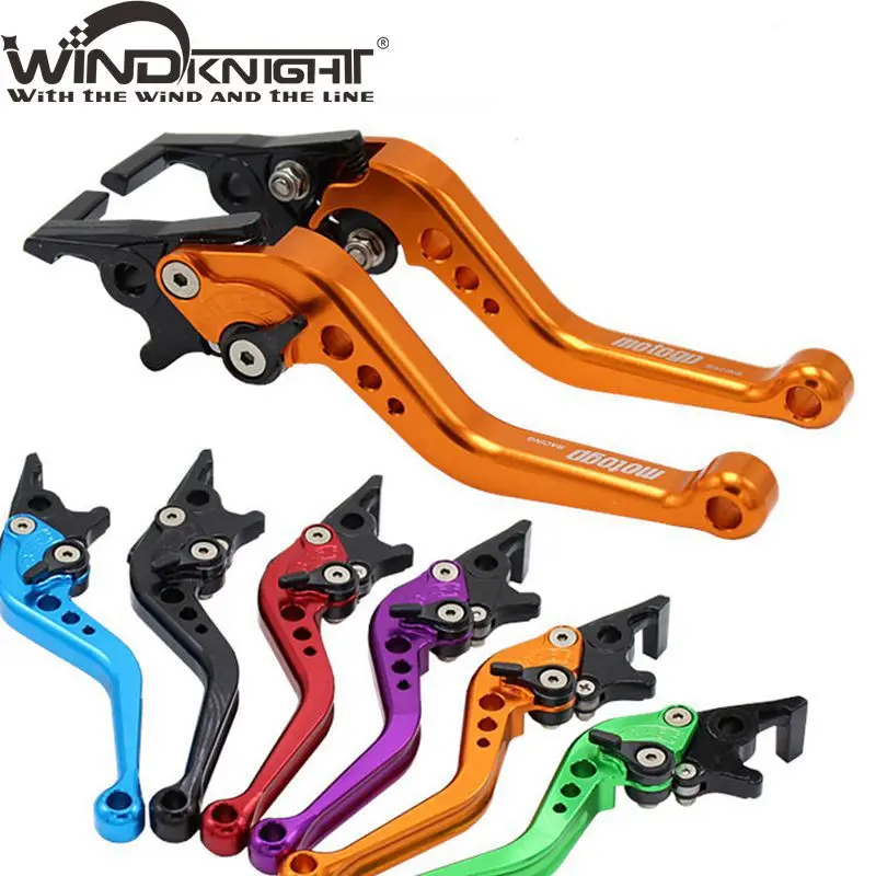 CNC Motorcycle Can adjust Double Disc Brake Lever Scooter Electric Bike