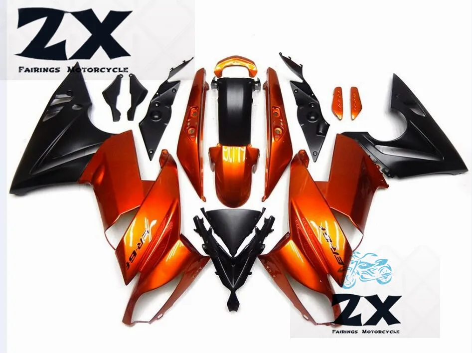 

Fairings For kawasaki ER6F 2011 Full Body Kits EX 650 09 10 11ABS Plastic Kit Motorcycle Fairing Kit Compression no injection