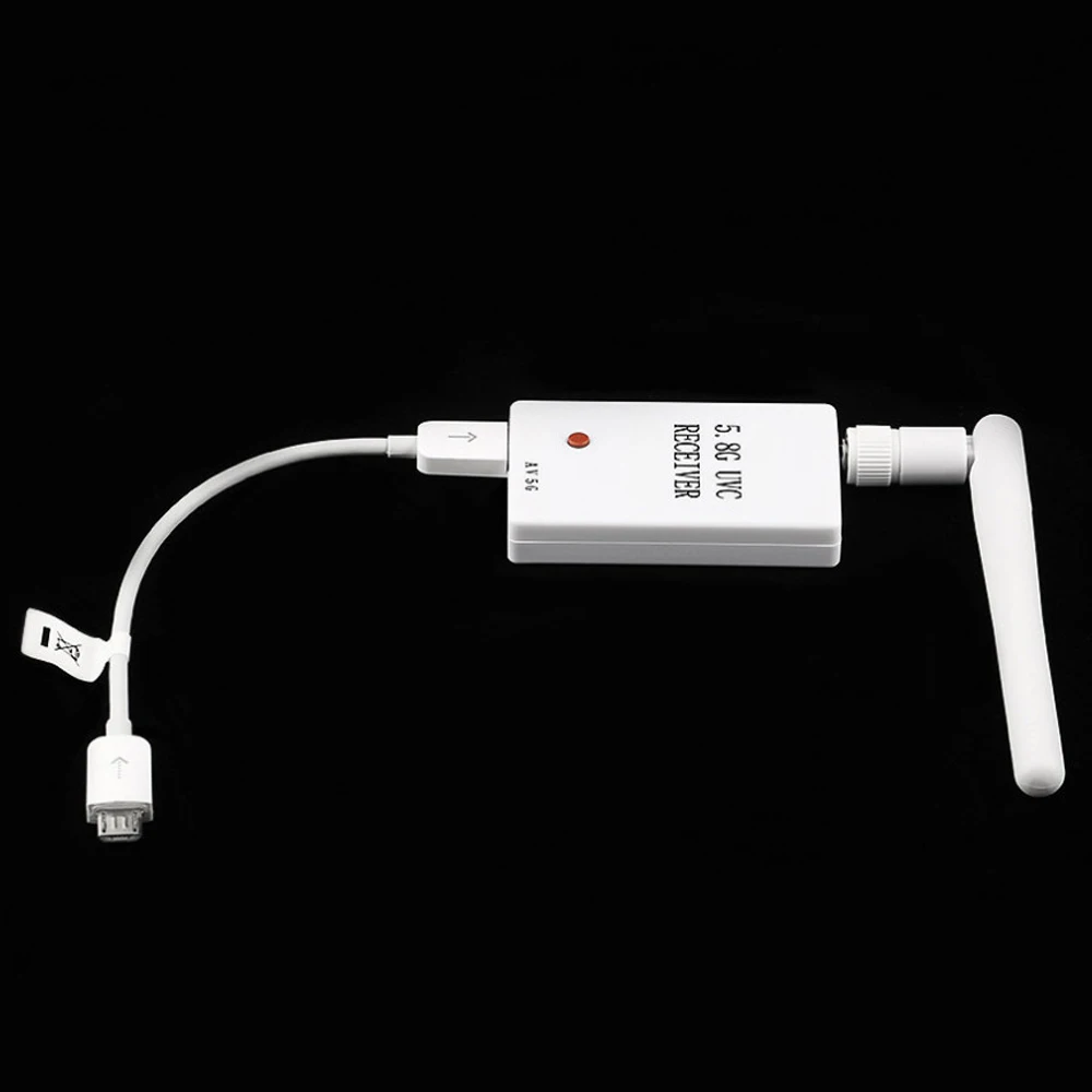 

1 set 5.8G 150CH Mini FPV Receiver for UVC Video Downlink OTG VR Android Phone Register shipping