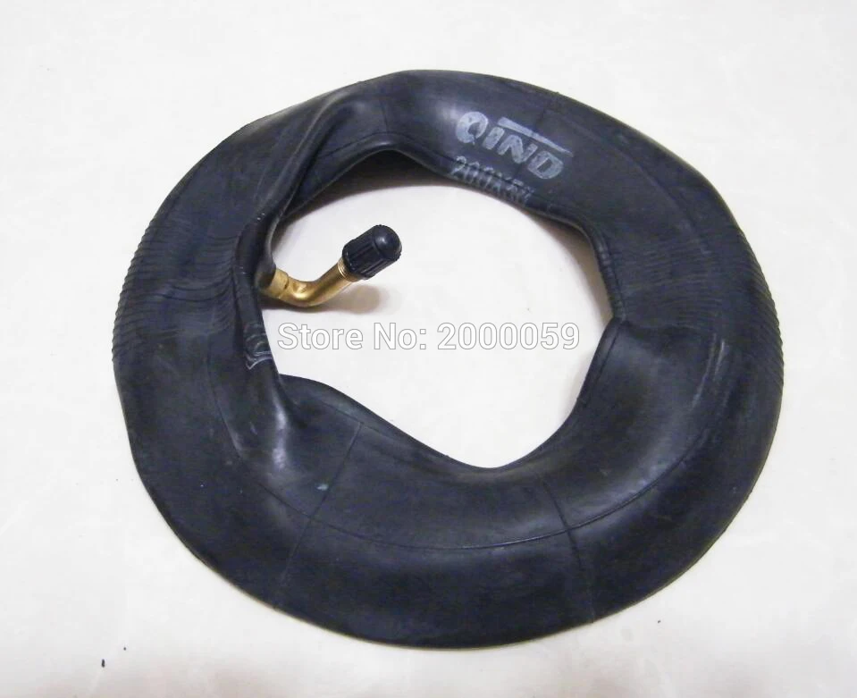 cheap Inner TUBE 200x50 Bent Valve Chopper Scooter Go Kart Pocket Bike INS