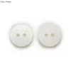 Shell 20pcs 2 Hole White Round Buttons Home Decor Sewing Scrapbooking Clothing 10-18mm Optional 2