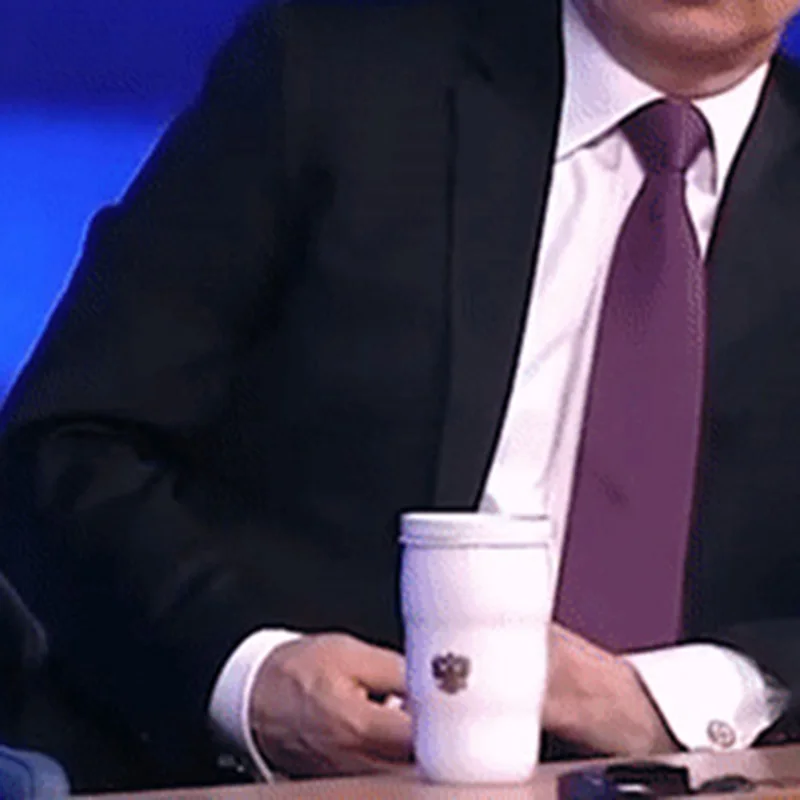 

Dropshipping Putin's Same Thermal Cup Putin Same Mug Trump Putin G20 Toasted Thermal Cups Ceramic Cups MDP66