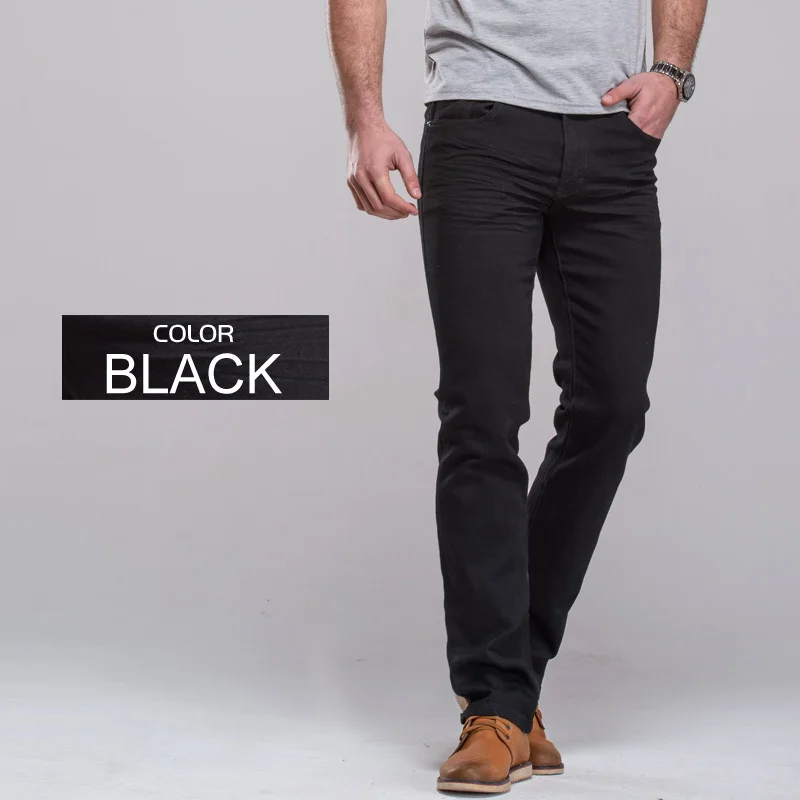 mens black jeans straight
