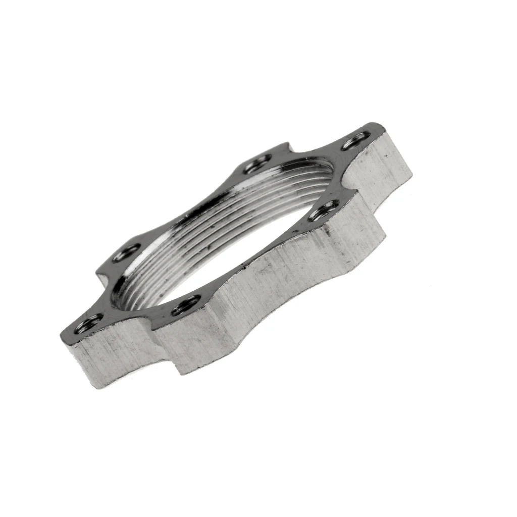 Bike Disc Brake Rotor Adaptor for 6 Bolt Rotors - Universal fit Mountain Road Bicycle Disco concentrador roscado