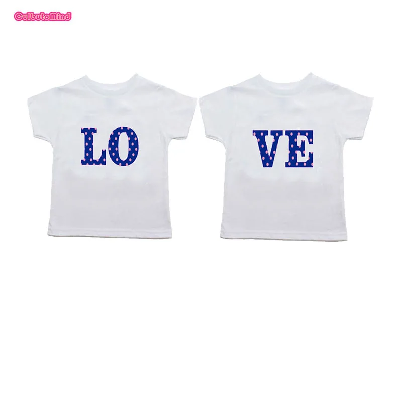 blue love tshirt