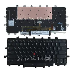 Новый для Lenovo Thinkpad углерода X1 Gen 4 4th X1C 2016 ноутбук клавиатура с подсветкой Русский No frame черный