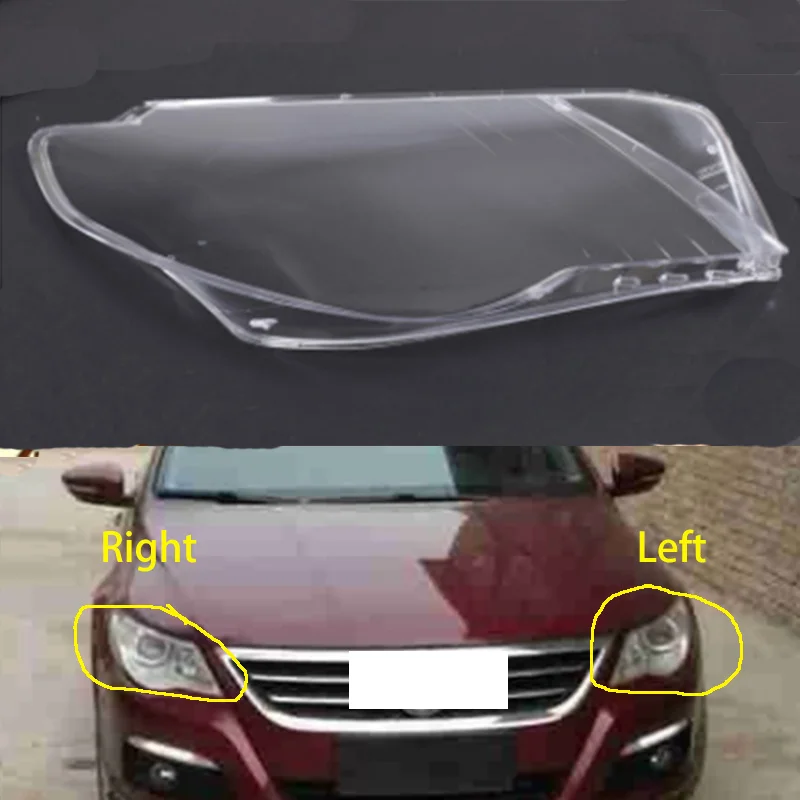 

for VW Passat CC 09-12 Transparent Plexiglass Lampshade Headlight Shell Headlamp Cover lamp shade