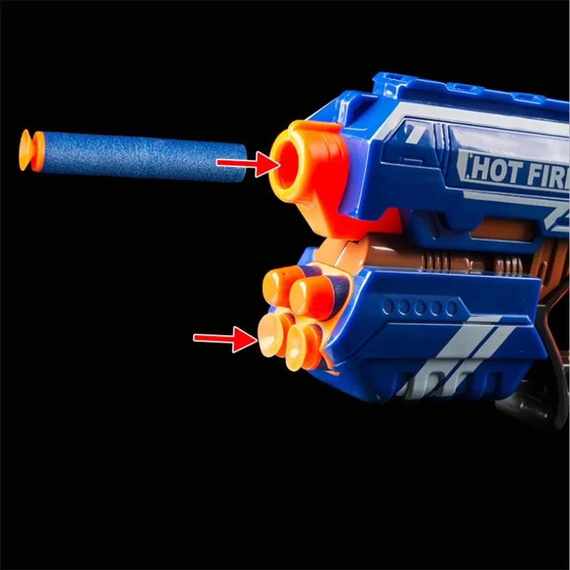 Ручной пистолет для Nerf, мягкие пули, игрушечный пистолет, пули, костюм для Nerf, игрушечный пистолет, дротика, идеальный костюм, подарок на день рождения, игрушки