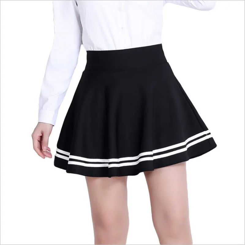 Women Skirt Elastic Faldas Sexy Girl Mini Short Skirts Anti-Glare A-line Pettiskirt Skirt Bottom Pleated Skirt Women Skirt Elastic Faldas Sexy Girl Mini Short Skirts Anti-Glare A-line Pettiskirt Skirt Bottom Pleated Skirt