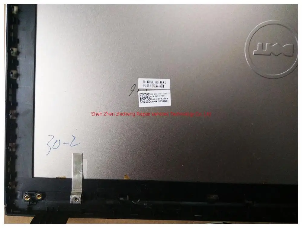 Для DELL Vostro 3700 V3700 17," Серебряная задняя крышка K31D8 подставка для ног крышка 95GH8 нижняя базовая крышка HC0W0