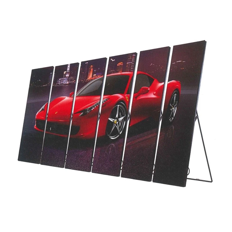 

P2.5 P3 RGB indoor full color advertising led mirror screen led poster display
