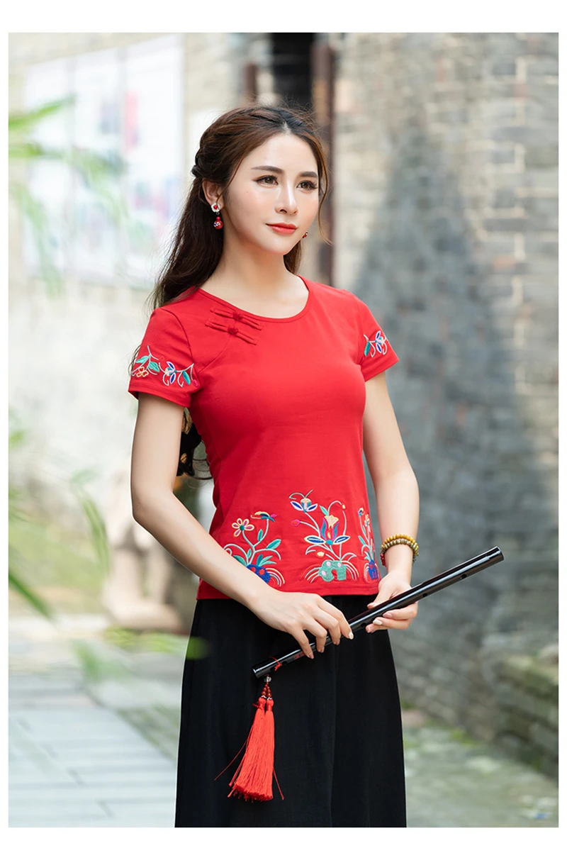 Модная футболка женская винтажная топ-Футболка Camiseta feminina плюс Размер 6XL народный заказ Haut Femme летняя верхняя одежда Moda Mujer