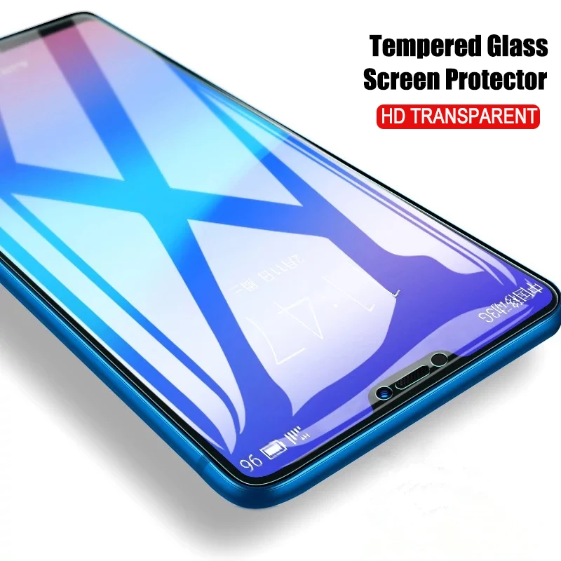 Закаленное стекло для Huawei P20 Lite 2 шт. защита экрана 9H 2.5D от синего света Защитная