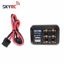 SKYRC DC Мощность дистрибьютор multi Выход 10A XT60 разъем банан Подключите USB 5 В