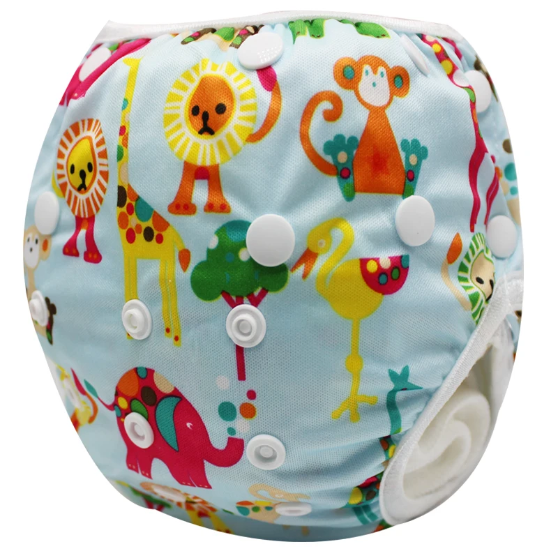 

All In One Size Adjustable Infant Cloth Swim Diaper Reusable Baby Swimming Suit Kids Swimwear