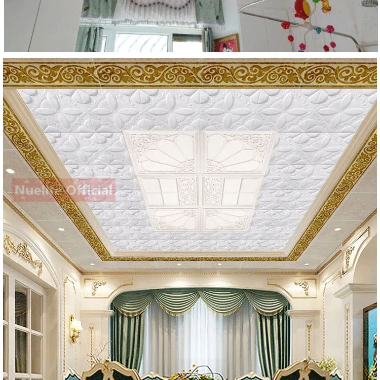 12 шт. DIY настенная панель самоклеящаяся 3D Настенная Наклейка Декор для гостиной спальни водонепроницаемое покрытие для стен 3D обои для детской комнаты