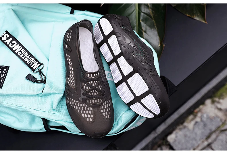 Crocse удобные мужские сандалии для бассейна летняя обувь для пляжного отдыха мужские садовые Сабо без застежки повседневные водные шлепанцы