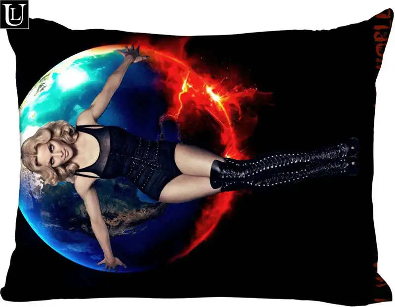 Изготовленный На Заказ Madonna Прямоугольная подушка крышка Размеры 45x35 см (с одной