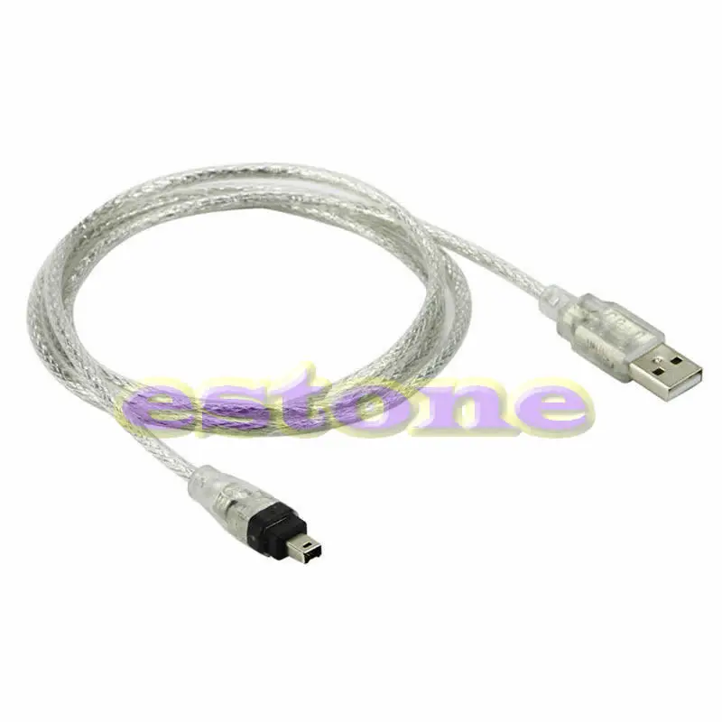 OOTDTY Новый 5 футов USB в Firewire iEEE 1394 4-контактный кабель-адаптер iLink высокое качество |