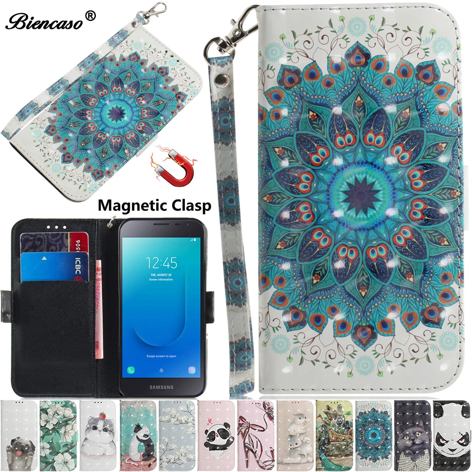 

Anti-Knock for Samsung Galaxy A7 2018 Case A3 2017 A5 S7 Edge Cartoon Protection Handbag J3 J5 2016 J2 Core J4 Prime J6 Plus B42