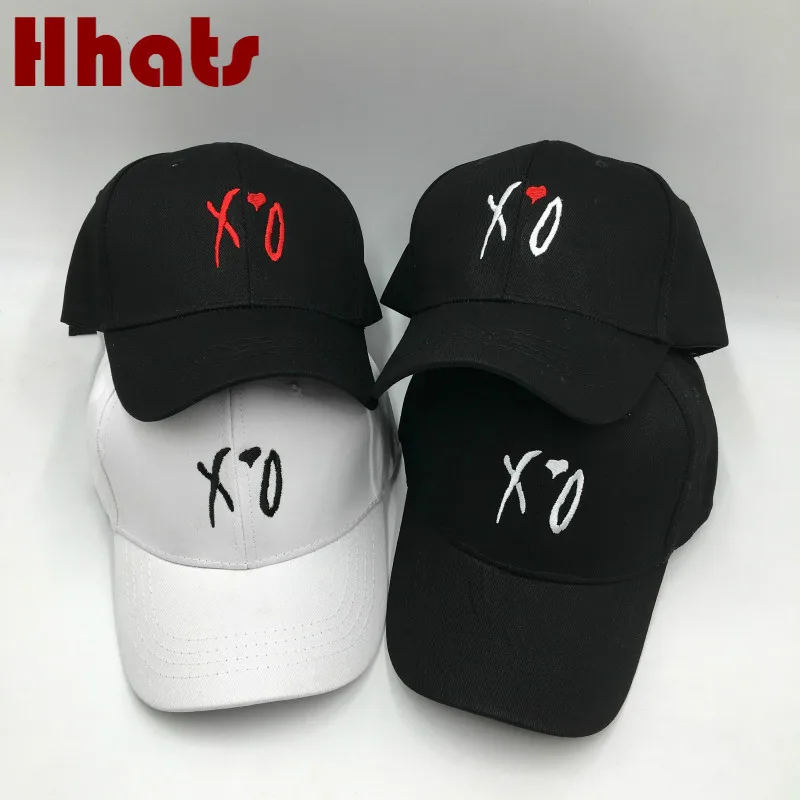 

Embroidery Love Heart XO Baseball Cap Hip Hop Women Cotton The Rapper Snapback Dad Hat Summer Vintage Curved Mens Hat And Caps