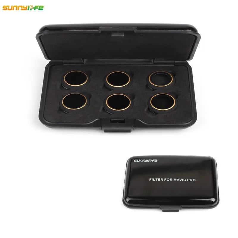 6 шт. Ультратонкий фильтр для объектива камеры DJI Mavic Pro ND4 8 16 ND32 CPL MCUV|filter lens|filter for