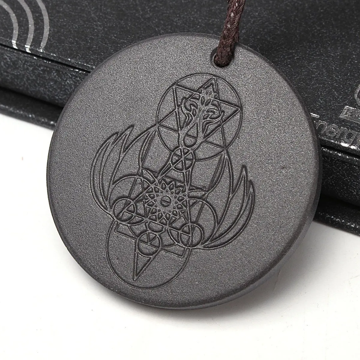 

Quantum Body Mind Spirit Balance Necklaces Generic Anti Radiation Shield EMF Women Men Negative Ions Energy Pendant Necklace