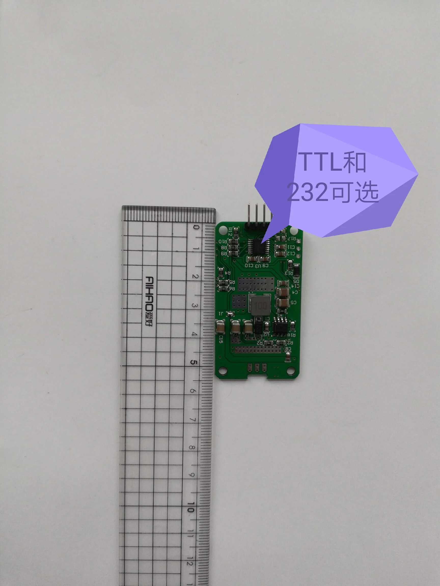 P900 Interface Board Wide Voltage 6-36V Input RS232 and TTL Serial Port Optional