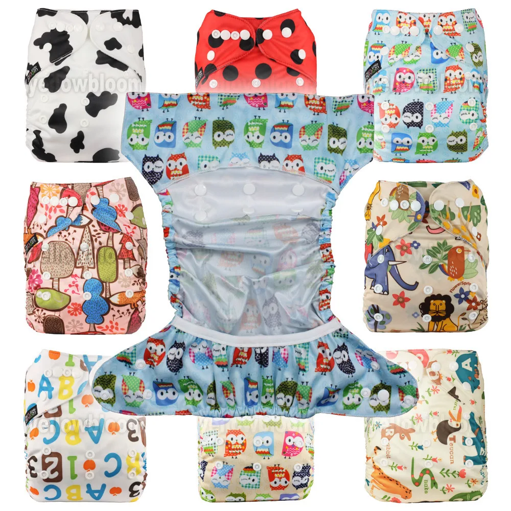 Buy Baby One Size Reusable Cloth NAPPY Cover Wrap To Use With Flat or Fitted