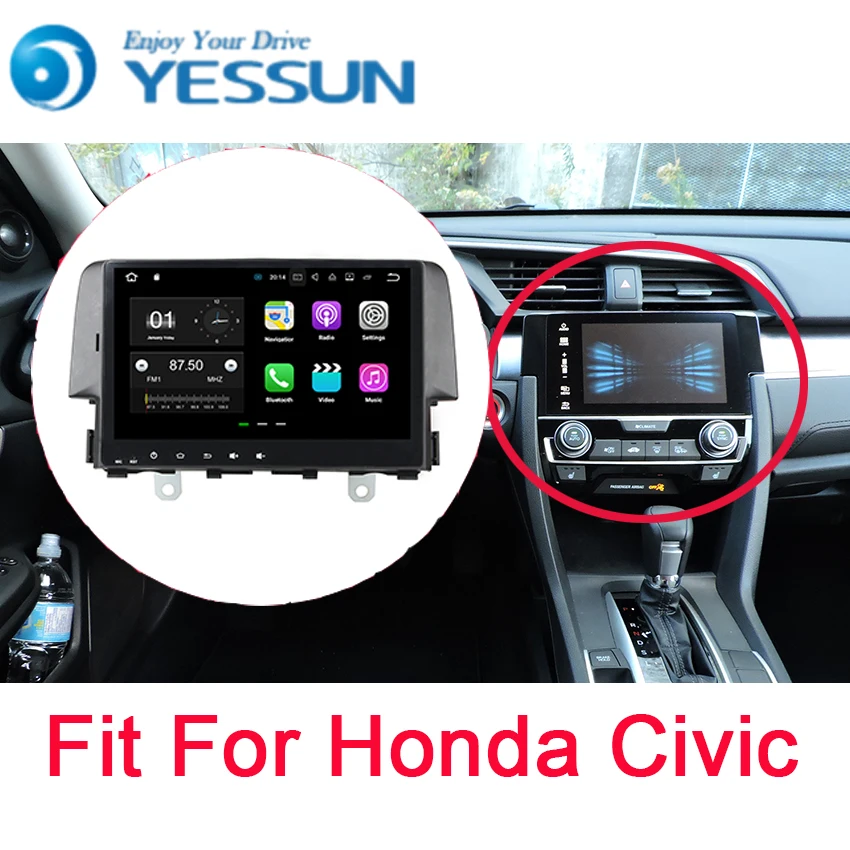 YESSUN Car Navigation GPS For Honda Civic 2016~2017 ...