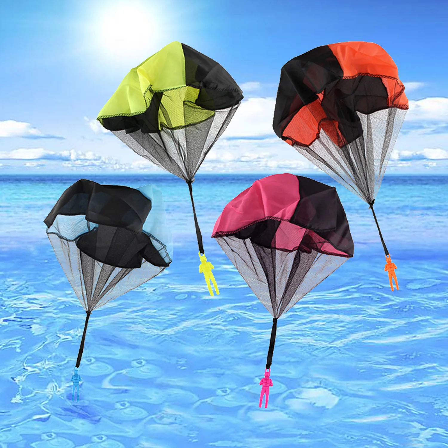 Toys For Men Army Parachute Toys For Kids Tangle Free Outdoor