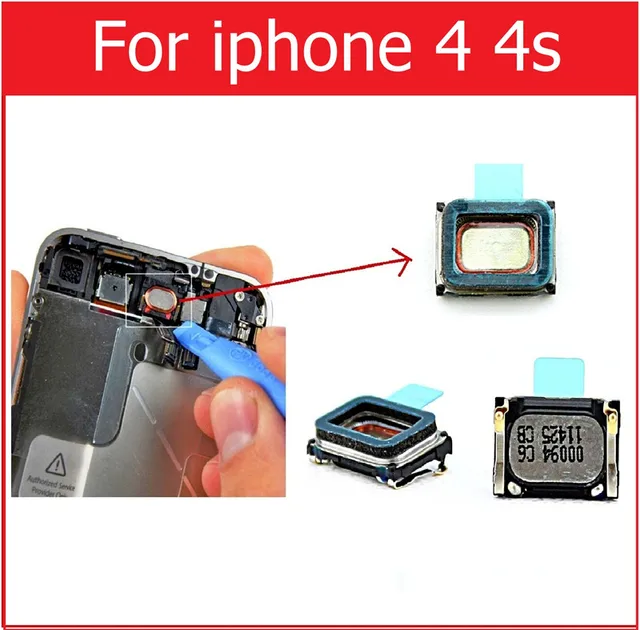 100% Genuine Earpiece Speaker for iPhone 4 4s 5 5s 5c SE 6 6S Plus Ear Speaker Earpiece Ear-Speaker cell phone parts replacement -