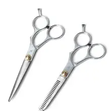 Набор из 2 предметов, Парикмахерские филировочные ножницы, Профессиональные Парикмахерские ножницы jk17