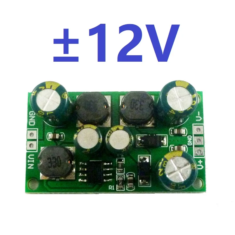 Многофункциональный DC-DC преобразователь понижающий модуль с двойным регулятором напряжения вход 3-24 В выход+-5 в 6 в 9 в 10 в 12 В 15 в 18 в 24 В - Цвет: Output 12V