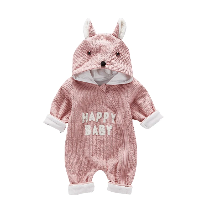 Baby Clothing Fox Bear Rompers Newborns Body Suit Kids Clothes Boy Girl Jumpsuit