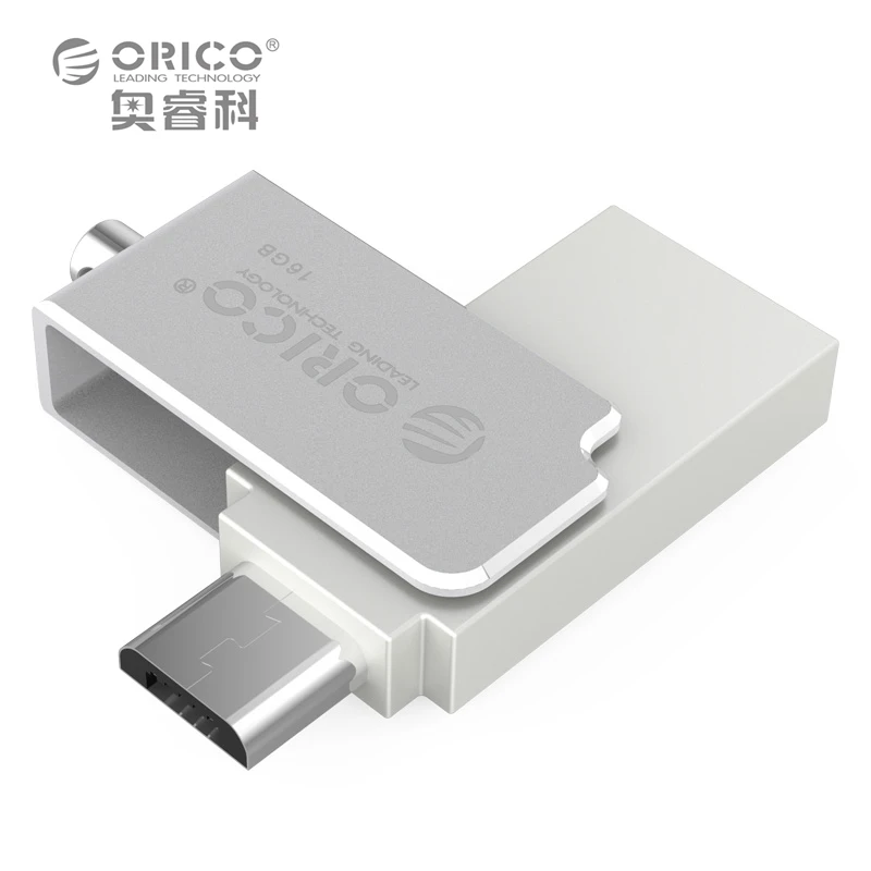 ORICO USB Flash Drives Mini Metal OTG U font b Disk b font 2 in 1