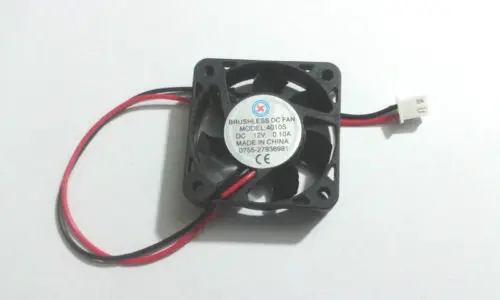 50 шт. 12 В 40x40x10 мм dc бесщеточный вентилятор охлаждения 2 контактный разъем новый |