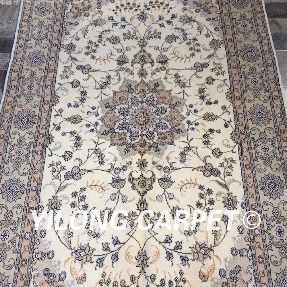 Yilong 4 'x 6' классический персидский дизайн ручной работы Восточный коврик с