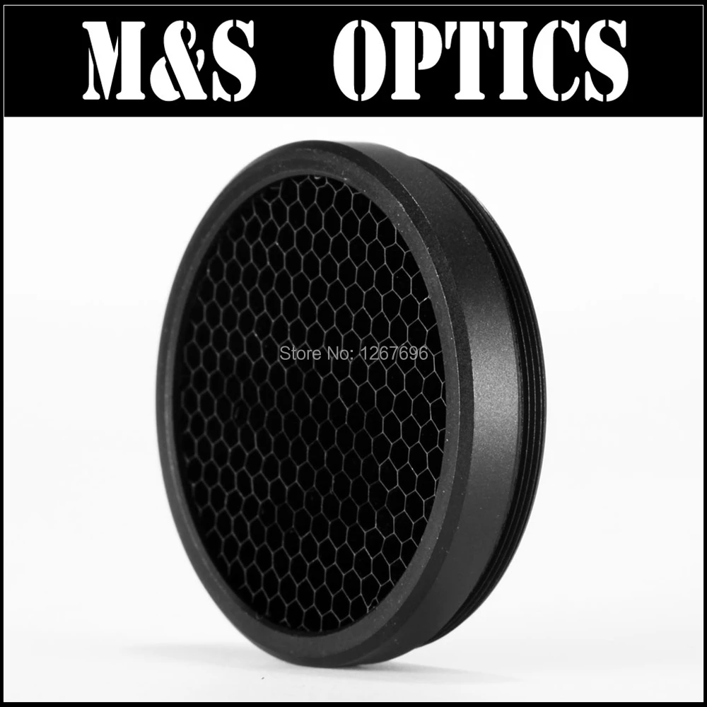 

MARCOOL 50mm Riflescope killFlash Tactical Military Metal Mesh Scope Protector cover for hunting air gun accessories