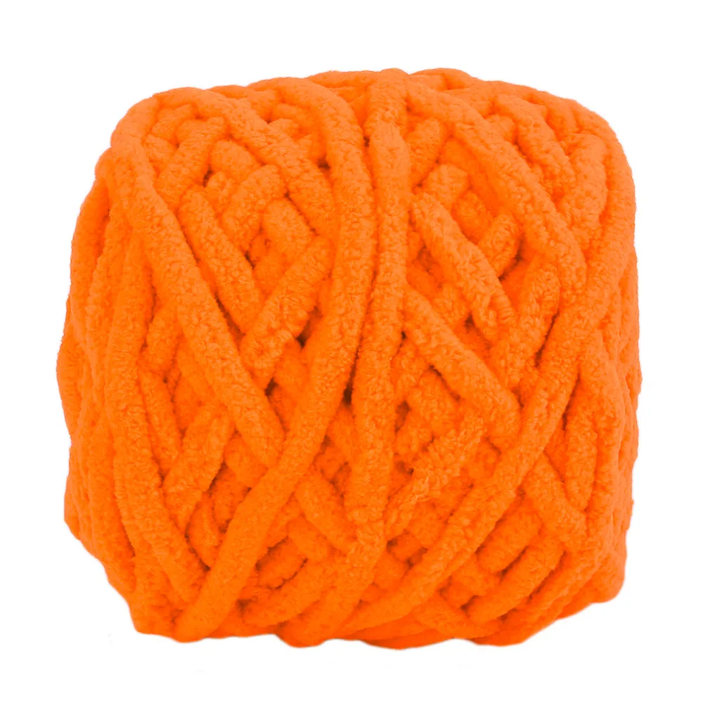 

Eco-Friendly DIY Home Scarf Sweater Towel Thick Yarn Knitting Yarn Ball Soft Hand-Knitted Wool Ball White 24 colors Available