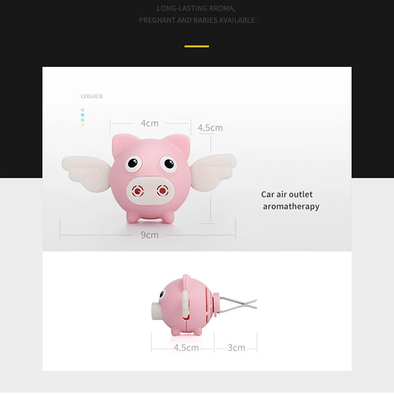 Форма поросенок для животных, освежитель воздуха для автомобиля, аксессуары для автомобиля