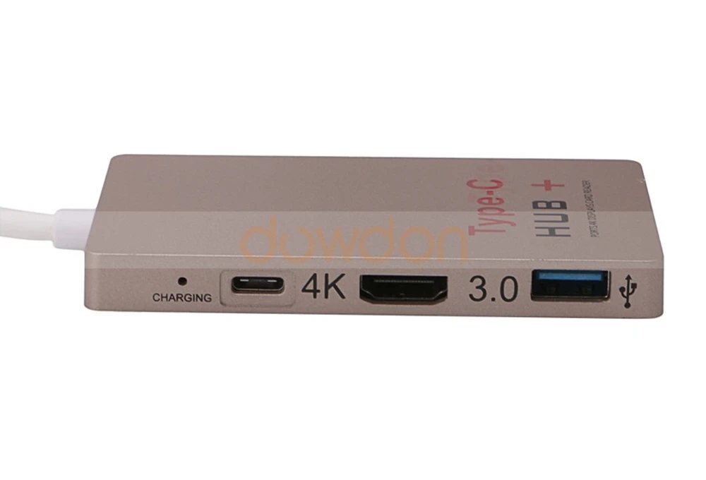 Sale 10pcs/lot 6 Ports USB 3.1 Type c HUB SD Card Reader U-Disk SD Card Reader 4K HDMI Type C Charger for Macbook Pro 7