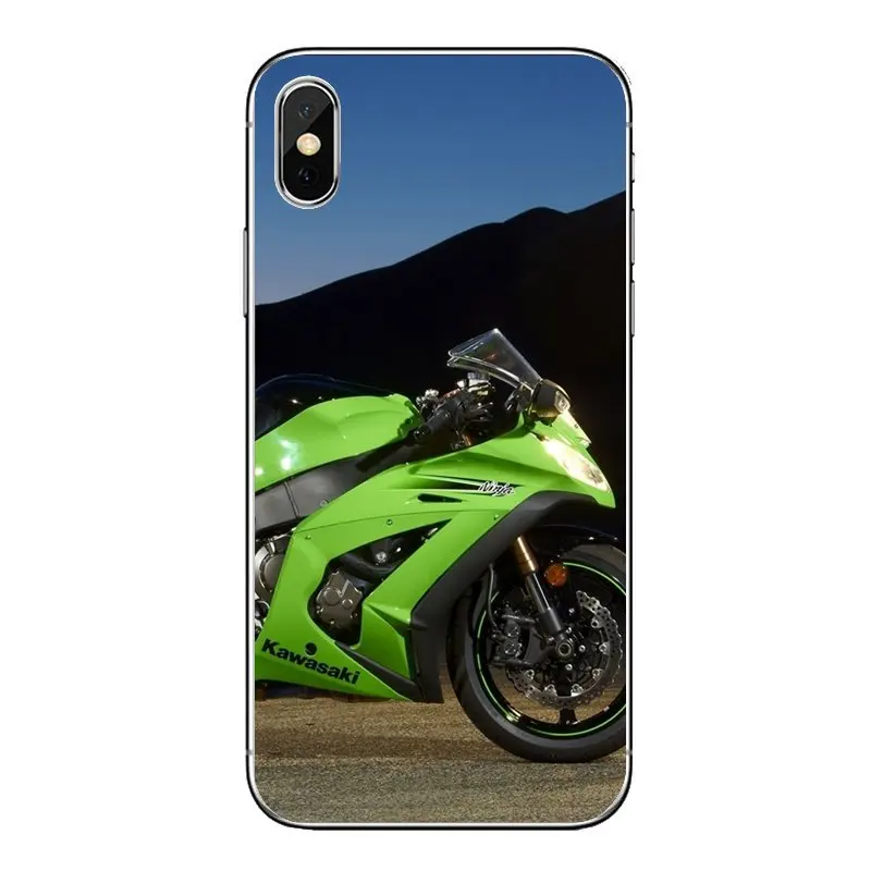 Для Xiaomi mi A1 A2 5X6X8 lite SE Pro Max x 2 2S 3 5 5S Kawasaki мотоциклетные мягкие прозрачные