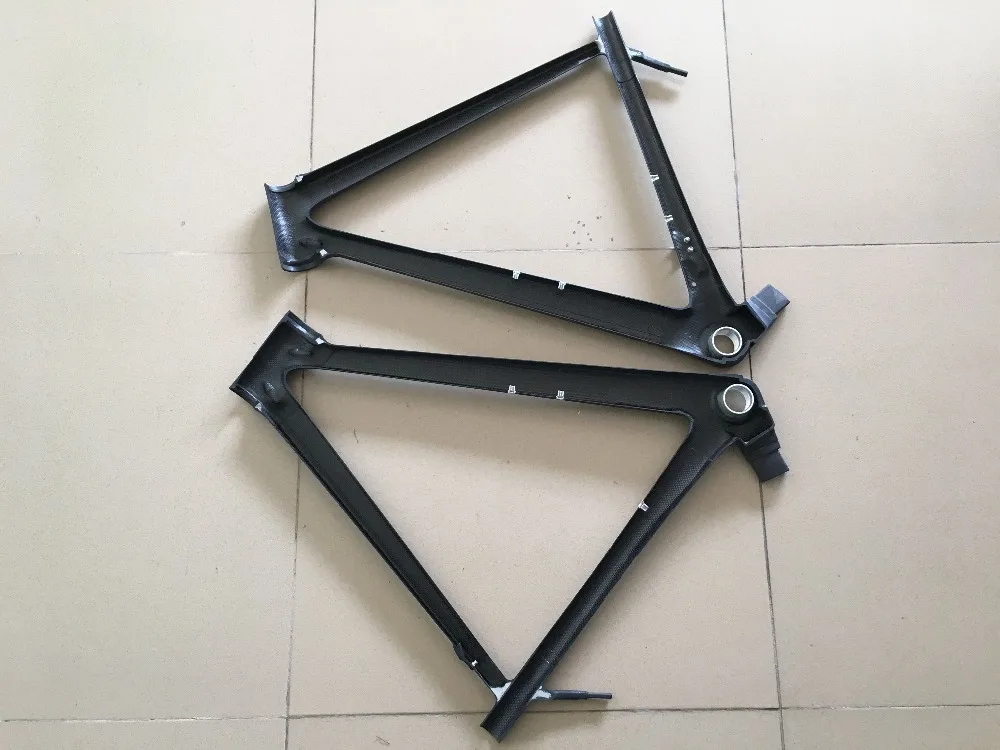 Cheap 2019 Newest frame!!carbon road frame bike parts FM686 carbon bicycle frame, super light frame with Zero Offset 9