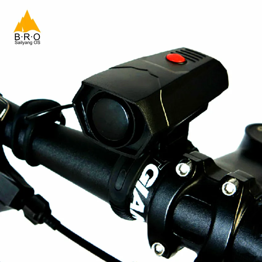 

High Quality MTB Electric Bike Horn 110 DB Bicycle Bicicleta Handlebar Loud Cycling Ring Bell Horns Electronic Safety Bell